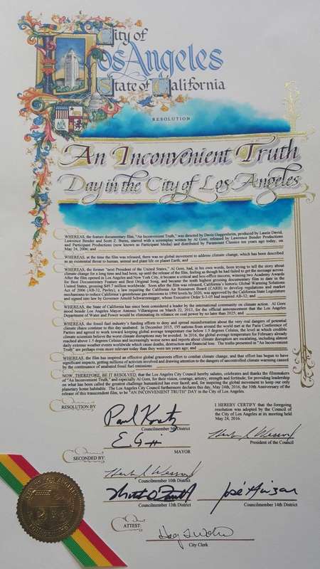 Inconvenient Truth Proclamation