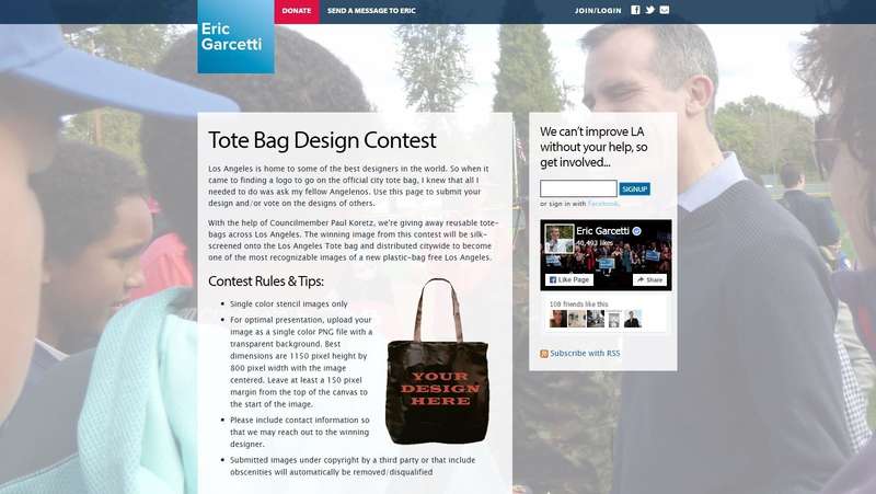 Reusable Bag Contest Details