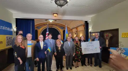 Ukraine Solidarity Presser